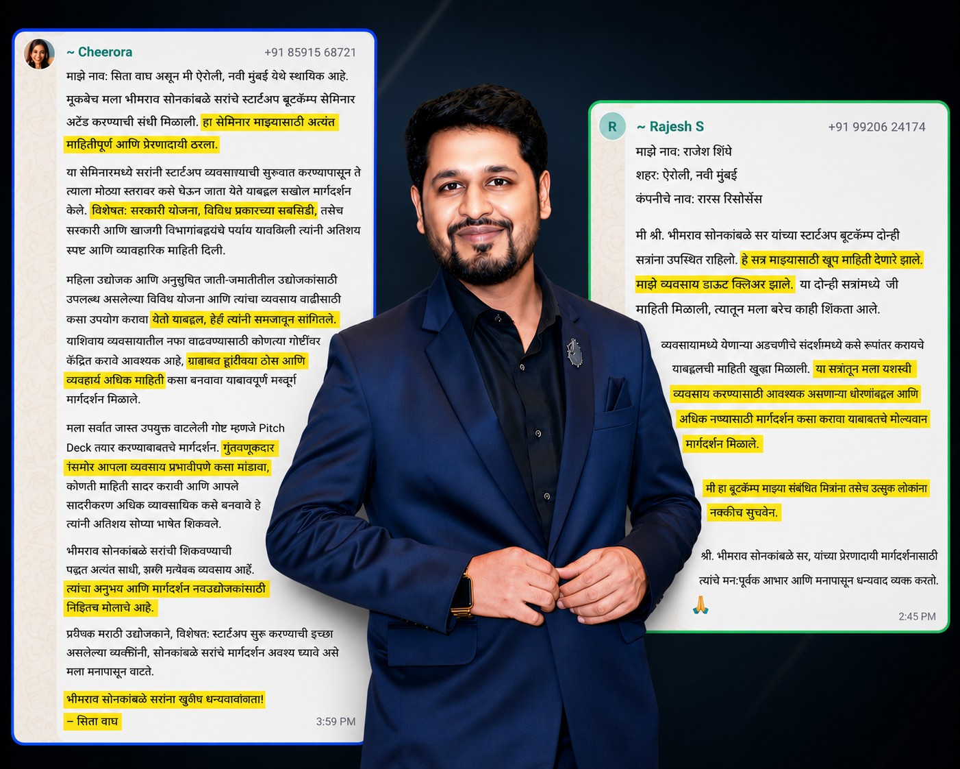 Next Startups Success Proof & Testimonials